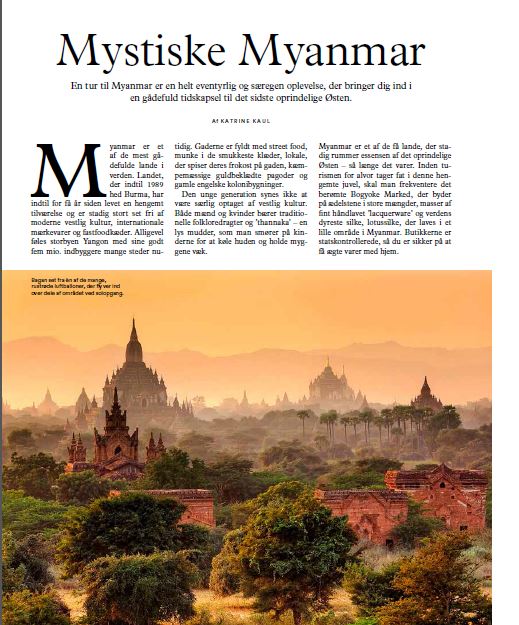 Mystiske Myanmar