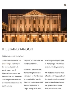 The Strand Yangon Indulge Magazine